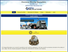 Tablet Screenshot of omega-relocations.com